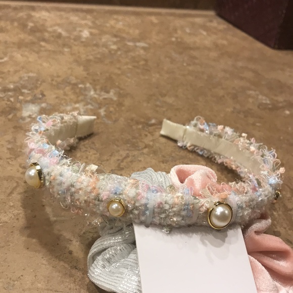 FREE Tweed pearl head band with bundle - Picture 4 of 5